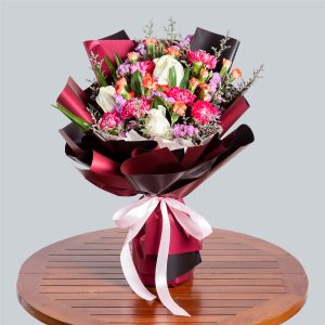 Mother’s Hug Gorgeous Carnation Bouquets in Singapore – Mother's Hug - Prince Flower Shop