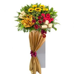 Best-quality Congratulatory Flower Stand in Singapore - Flaunt Grand Opening Stand– Prince Flower Shop