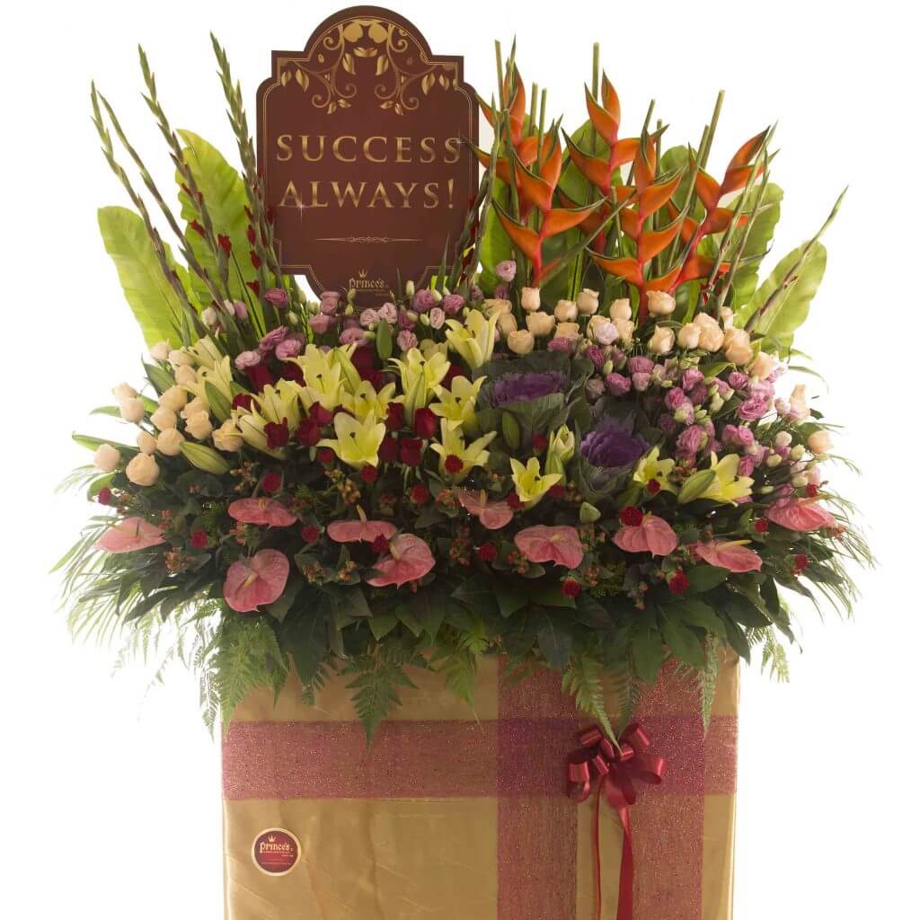 Congratulatory Flower Stand - Pastel Perfect Congratulatory Flower Stand - Pastel Perfect