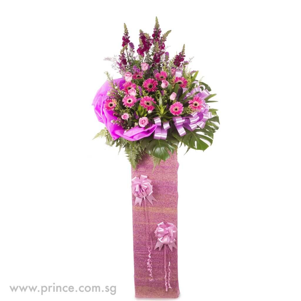 Fresh Congratulation Flower Delivery in Singapore - Blushing Blooms– Prince Flower Shop