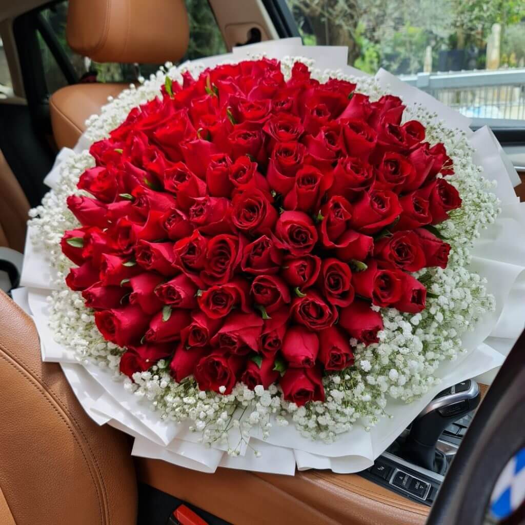Ultimate Love Rose Bouquet - Big Rose Bouquet