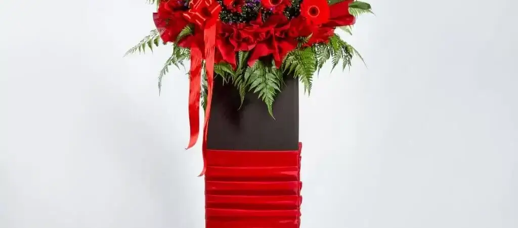Celebrate Success: Charming Grand Opening Flower Stand for Small and Big Ventures