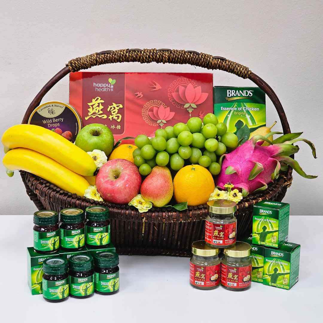 Fruit Wellness Hamper Fruit Wellness Hamper - Hospital Hamper - Get Well Soon Hamper