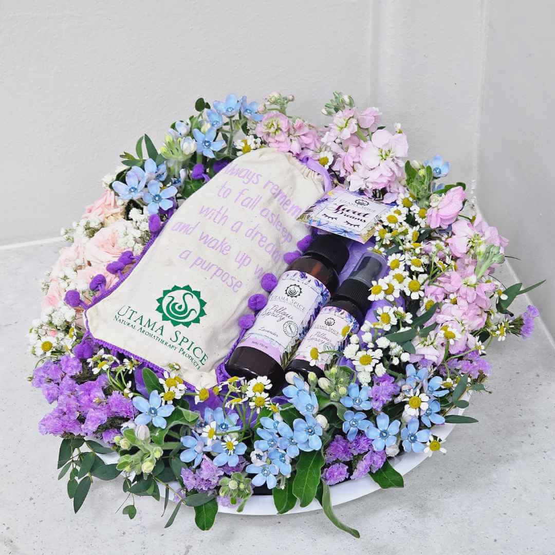 Moonlit Mask & Lavender Love – Get Well Soon Hamper Moonlit Mask & Lavender Love - New Mother Hampers - Hospital Hamper