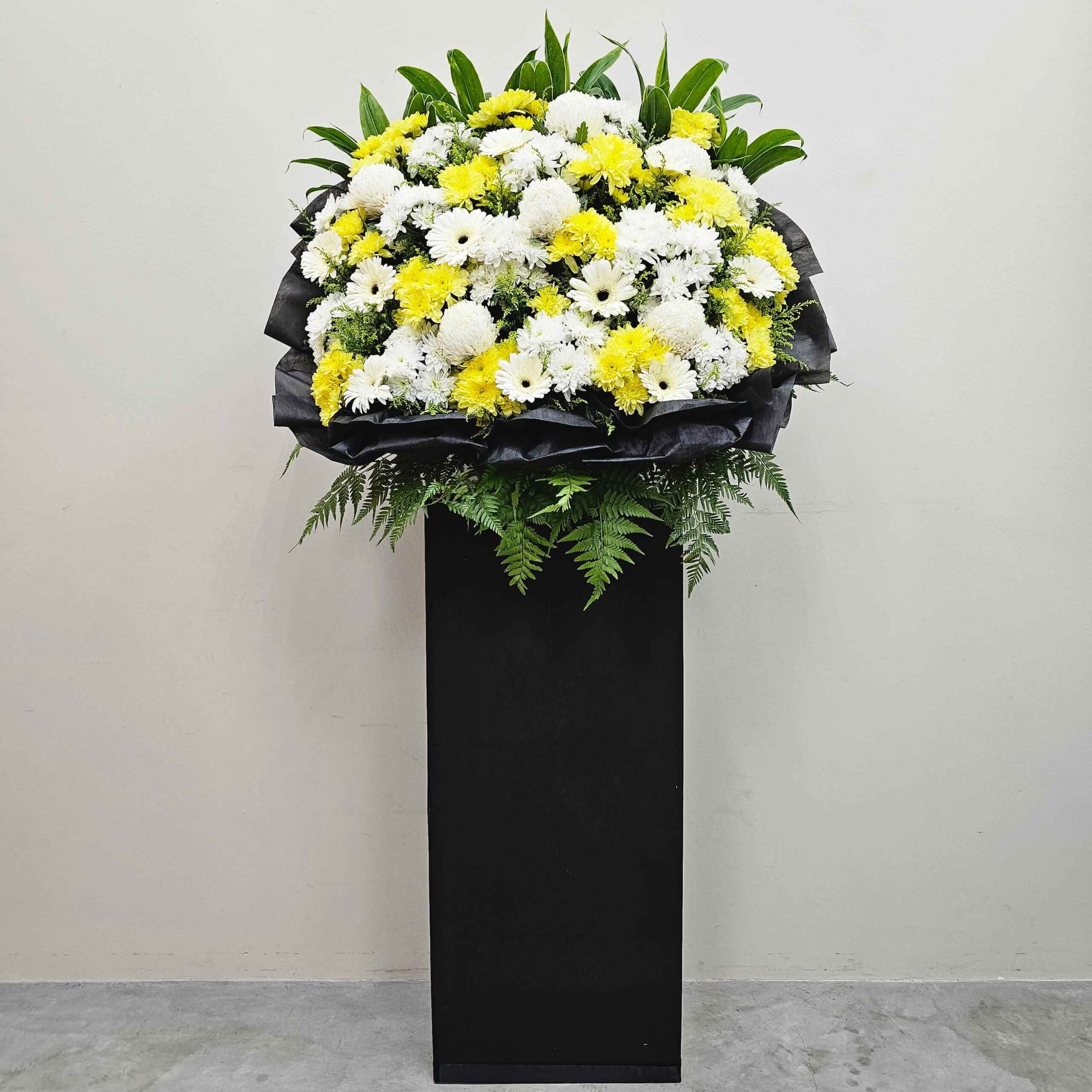 Solace Funeral Wreath Flower
